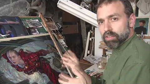 Donato Giancola - The Mechanic - Oil Painting