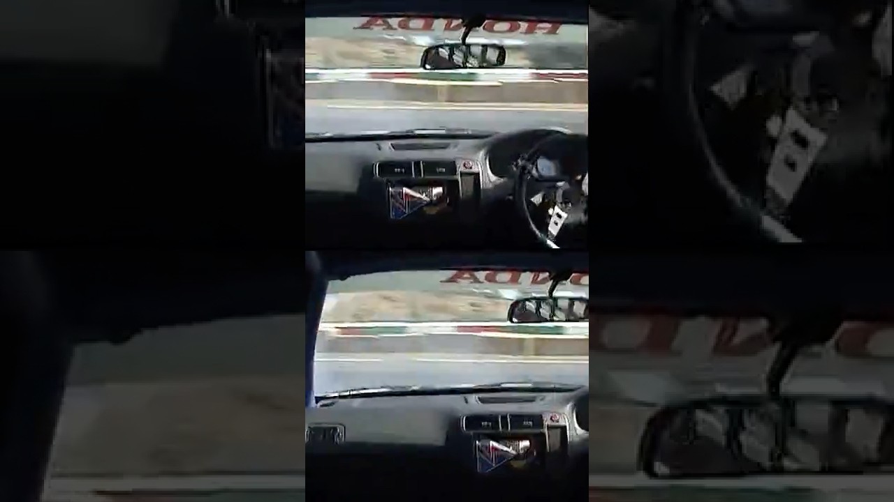 030223 クラッシュ EK9 CIVIC Type-R 鈴鹿クラブマンレース東コース 予選 Re: short