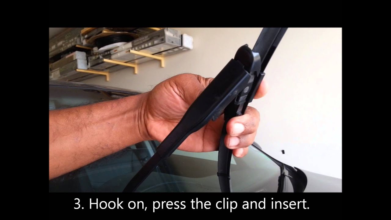How to Replace Wiper Blade on a BMW 320d 2010 (E90) HD YouTube