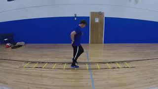 Agility Ladder-2 up, 1 back