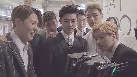 iKON 취향저격 MY TYPE MV at Behind The Scenes