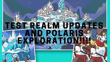 Wizard 101: Test Realm Updates and EXPLORING POLARIS!!!!