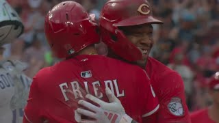 Reds Score 2 in 9th for a Walk Off Win vs Rockies