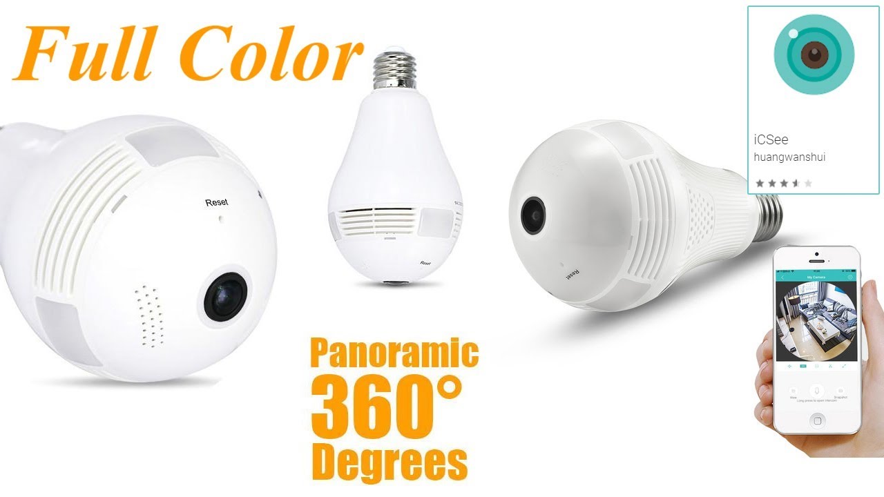 Hướng dẫn cài đặt camera bóng đèn Icsee mẫu mới 2020 Install camera