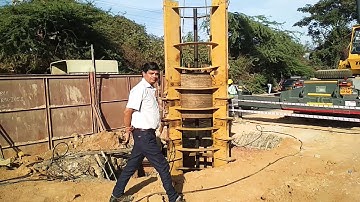 Dynamic load testing of Pile