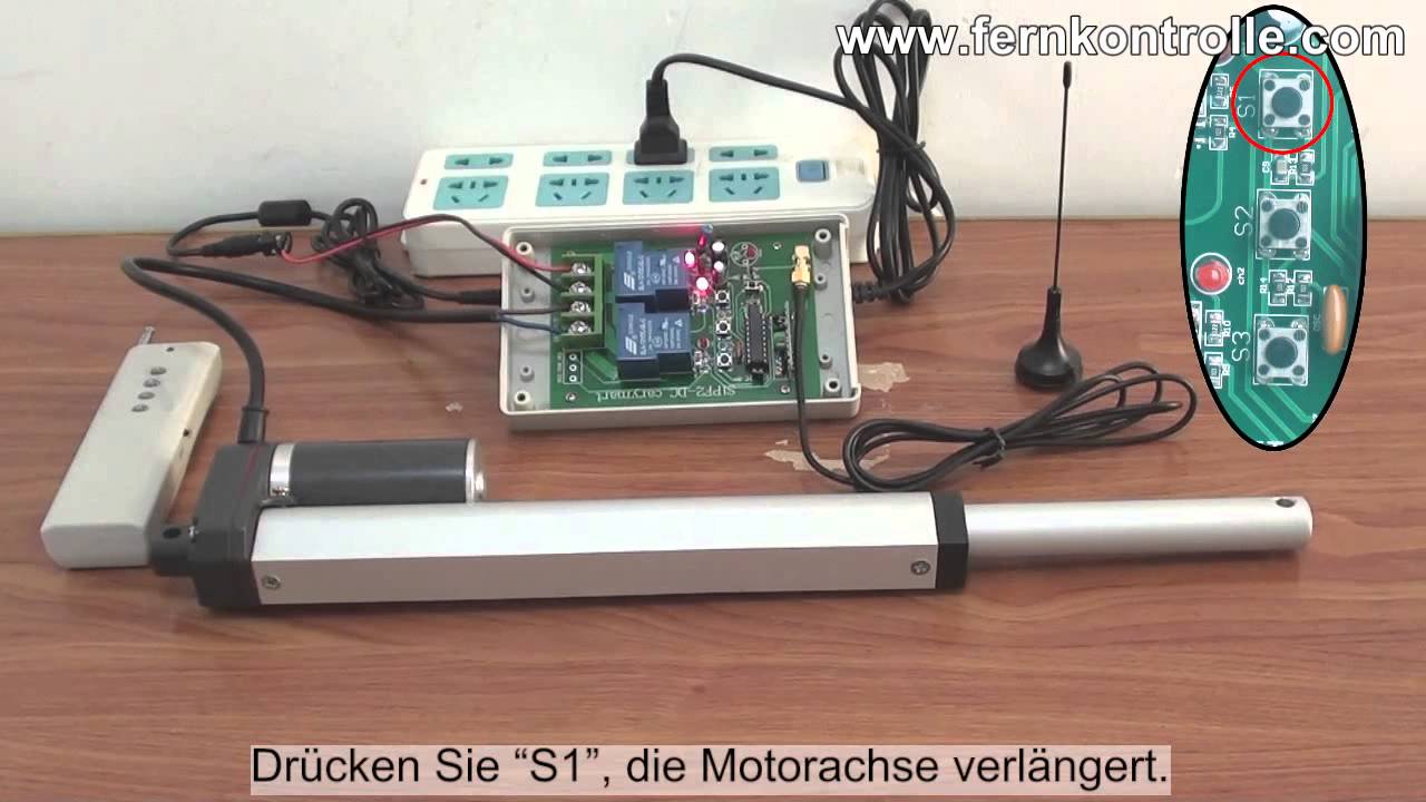 Schaltplan Dc Motor Mit 2 Endschaltern