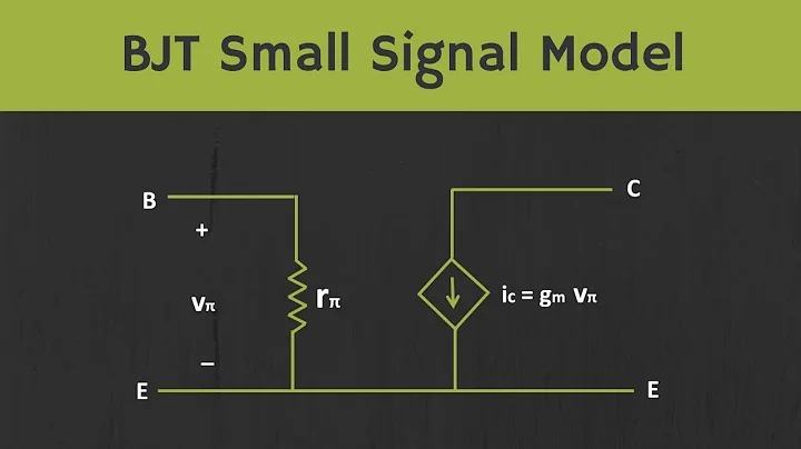 BJT -  Small Signal Model Explained