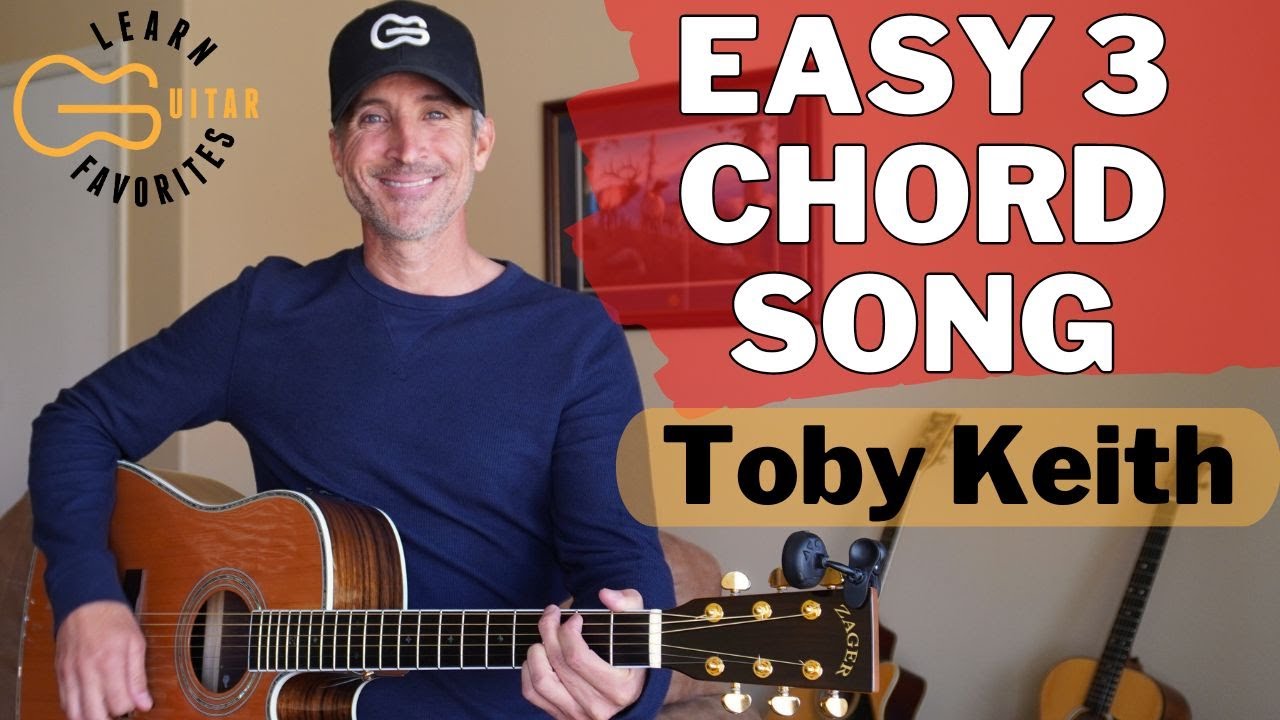 Cover Should've Been A Cowboy - EASY Beginner Lesson | Toby Keith