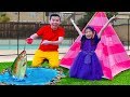 Wendy Pretend Play Camping & Fishing Adventure with Liam