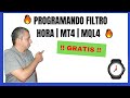 🔥🔥 PROGRAMANDO FILTRO HORAS | MT4 | MQL4 🔥🔥