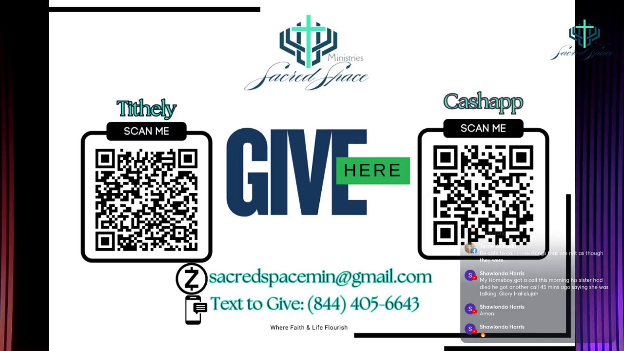 Sacred Space - Live Bible Study