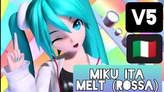 [MIKU V4X ITA] Melt (Rossa)  - Ryo 「VOCALOID5カバー」[MIKU SINGS IN ITALIAN]