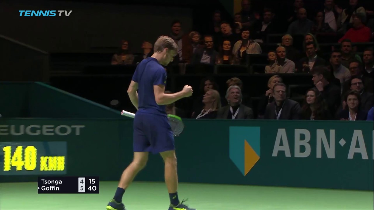 Tsonga downs Goffin to win title Rotterdam 2017 Final Highlights