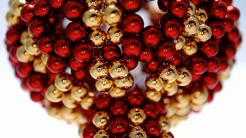 How to use the magnetic balls to make an ellipsoid（zenmagnet neoball magnet cube nanodots）