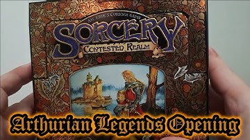 Sorcery Contested Realm Arthurian Legends Booster Box Opening - Some Nice Hits!