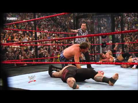 Triple H vs. Shawn Michaels vs. Chris Jericho vs. Jeff Hardy vs. JBL vs. Umaga - Elimination Chamber