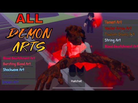 ALL 10 DEMON ARTS SHOWCASE in this new Demon Slayer Game|SLAYER TYCOON