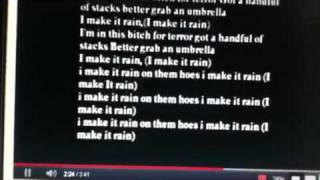 Lil Wayne Make It Rain Lyrics