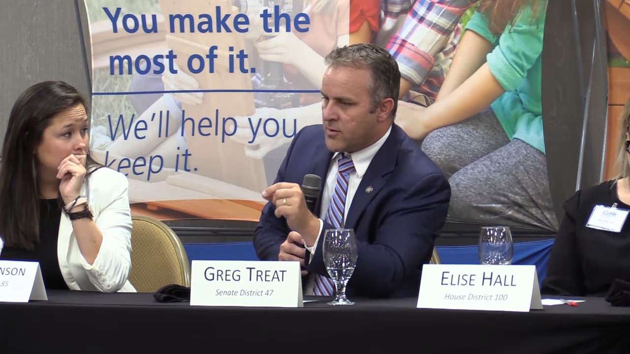 Sen Greg Treat talks about how to move forward together.