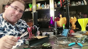 TronXY X1 Unbox, Build, Print T3DP 233