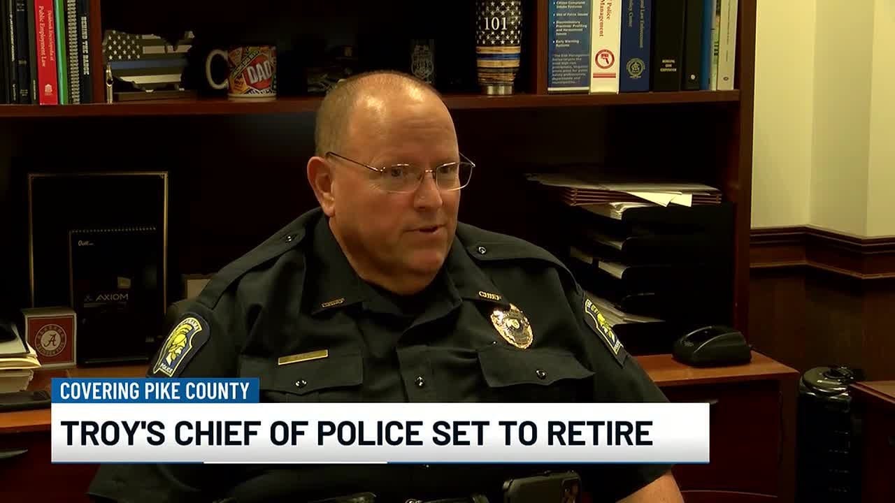 Troy's Chief of Police set to retire - YouTube