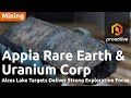 Appia Rare Earths launches 3,300-metre drill program at high-grade Alces Lake project