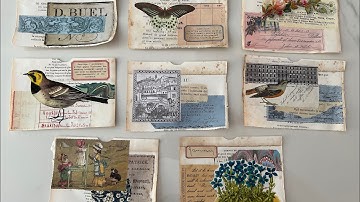 Craft with me | SIMPLE book page pockets