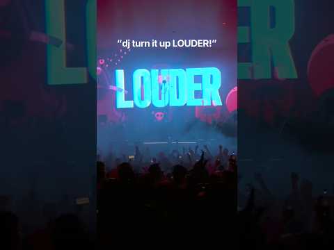 LOUDER PLEASE! #edm #dubstep #raves
