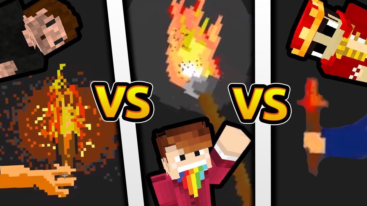 CZYJA POCHODNIA JEST ŁADNIEJSZA? - Minecraft | ZIO vs CZOKLET vs SZYMEQ