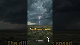 Why Do We See Lightning Before We Hear Thunder? (Explained) #curiosity #facts #shorts #shortsviral