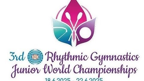 3rd FIG Rhythmic Gymnastics Junior World Championships SOFIA (BUL) Clubs and Ribbon Set D