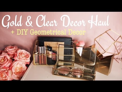 gold-&-clear-mini-room-decor-haul-+-diy-geometrical-decor