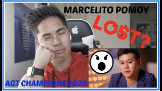 MARCELITO POMOY LOST AGT CHAMPIONS 2020 RANT!!!