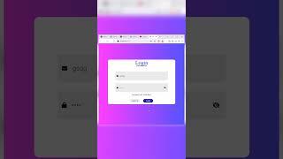 created signup and login page using react js react magic #react #js #webdesign #lovecoding #coding