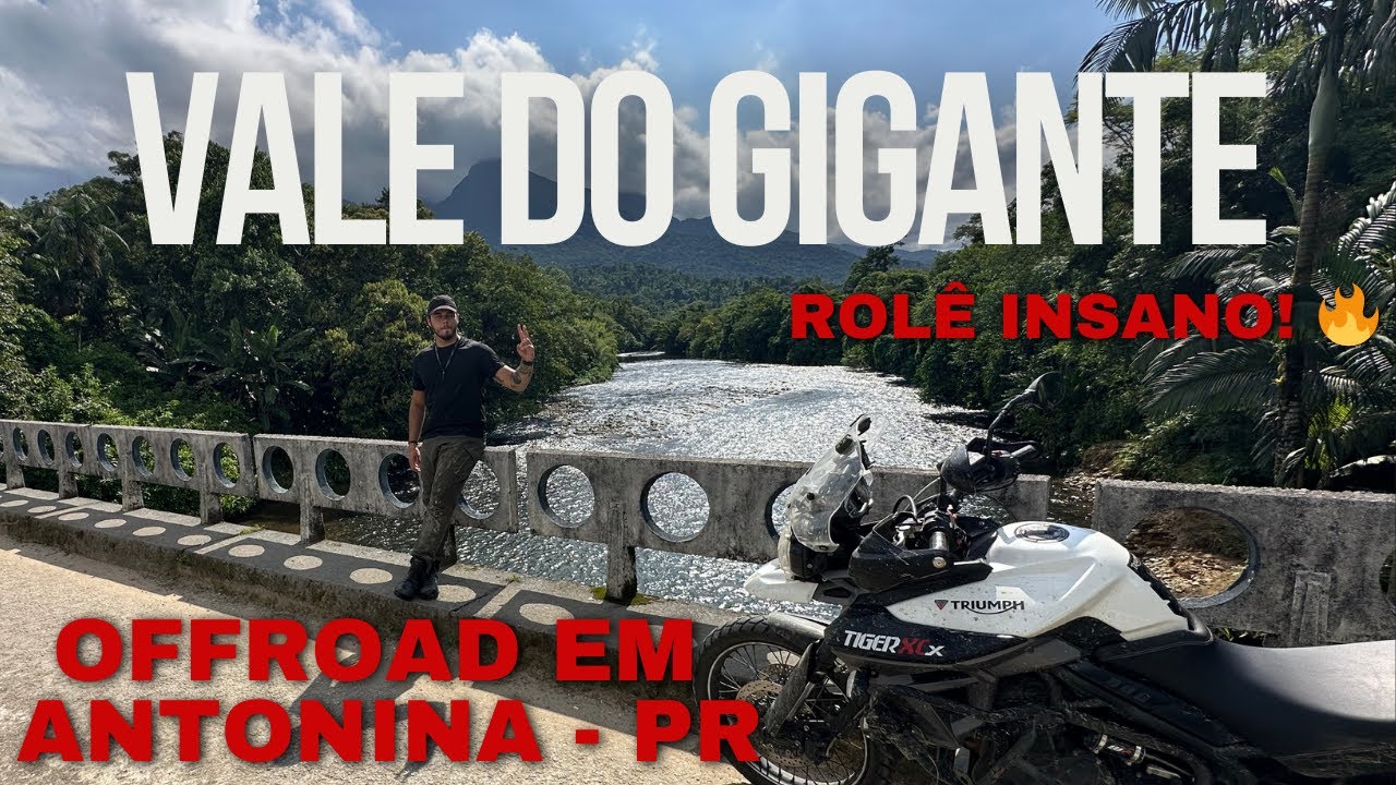 Essa Trilha no Vale do Gigante Me Surpreendeu (Tiger 800 em Ação!)