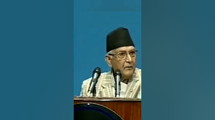 के पि ओली संसद मा वाइड बडी काण्ड बारे बोल्दै। KP Oli on Wide Body Scandal