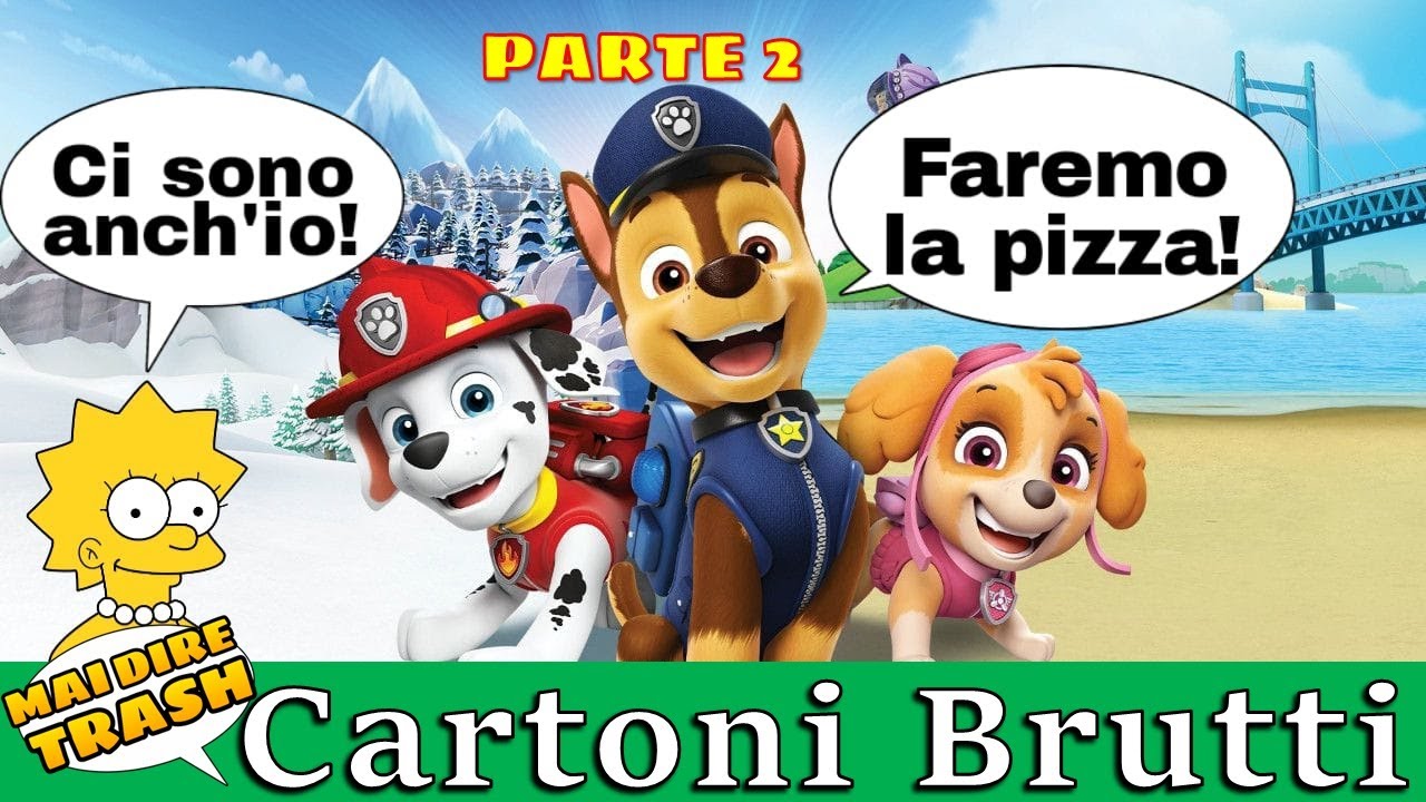 PAW Patrol 🐶 Cartoni Brutti con DARIO AUGUSTO QUARTO, seconda parte (by Obito)