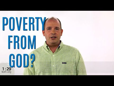 Is Poverty God’s Will? Ministry Minute