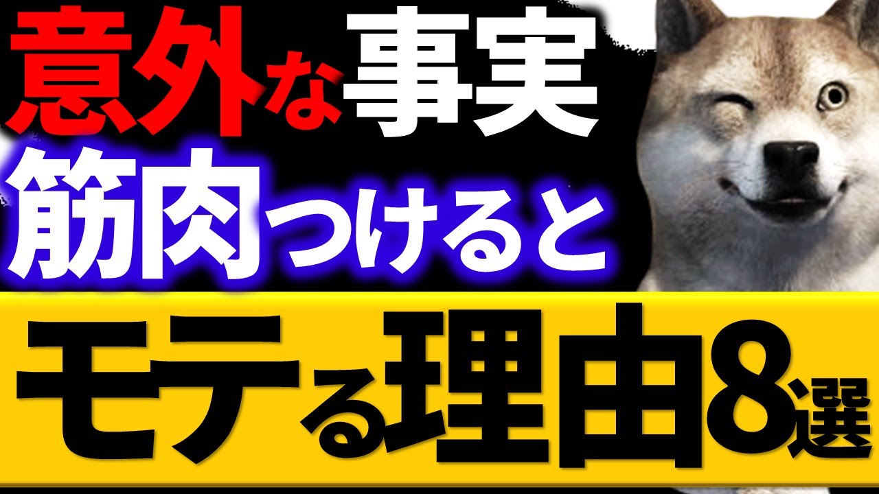 【簡単】追われる男の筋肉をつけている理由８選｜筋肉つけてもモテない理由３選