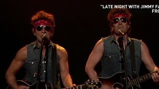 Fallon and Springsteen take on Christie's traffic jam