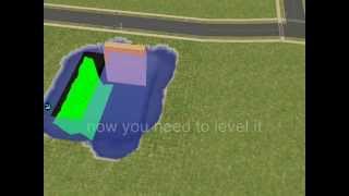 how to make a underwater house on sims 2