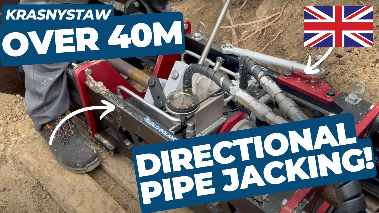 Directional Pipe Jacking in Krasnystaw | ALUSTEER Training 🔧 - YouTube