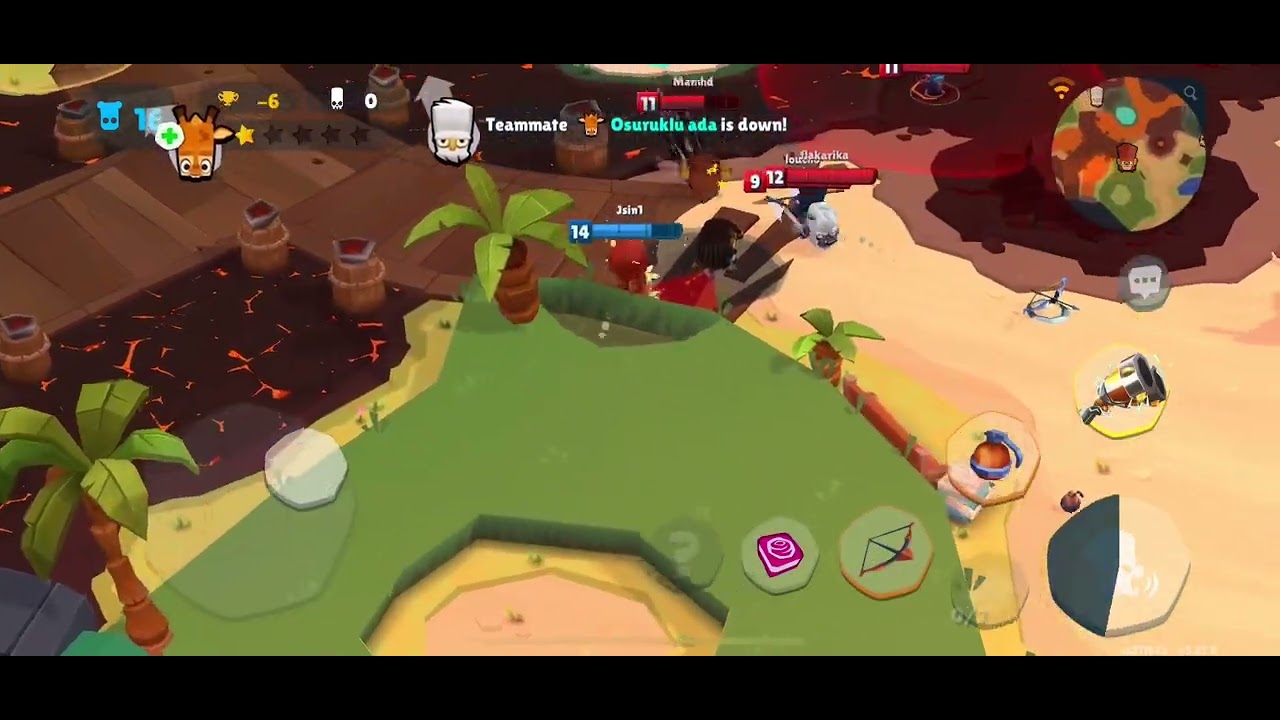 How to use Duke in  Zooba Gameplay