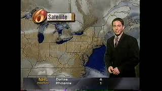Mike Augustyniak's First Weathercast - WRGB Albany (March 2000)
