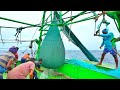 Ohh❗Indian Trawler Net Fishing 💢 Full video Capture 🤩 Indian Fishing Adventures 