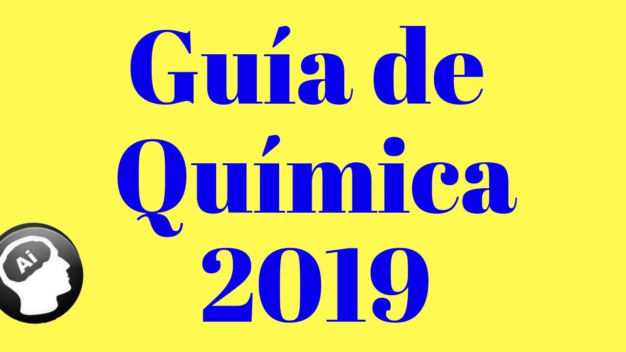 Guía de Quimica, UNAM 2019, ÁREA 3 ejercicios de ecuaciones
