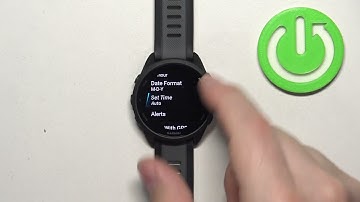 How to Change Time on GARMIN Forerunner 165