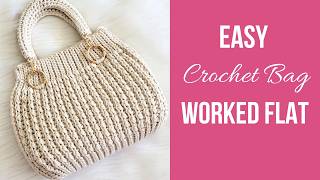 Easy Crochet Bag Tutorial