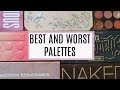 TOP 5 BEST & WORST EYESHADOW PALETTES! | DramaticMAC