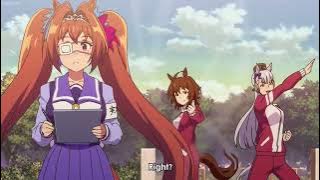 Kamen Rider Pose in Uma Musume